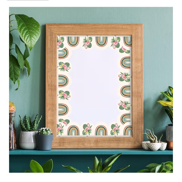 Whaline 82Ft Boho Tropics Summer Bulletin Board Borders - Picture 3 of 7